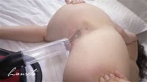 Pussy Vacuuming Transparent Tube Lanreta Clips Sale