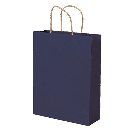 Sacola Presente Premium Kraft M Color Azul Up Box Papelaria Criativa