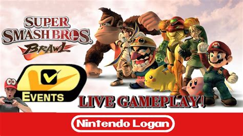 Super Smash Bros Brawl Event Matches Live Gameplay Nintendo Wii