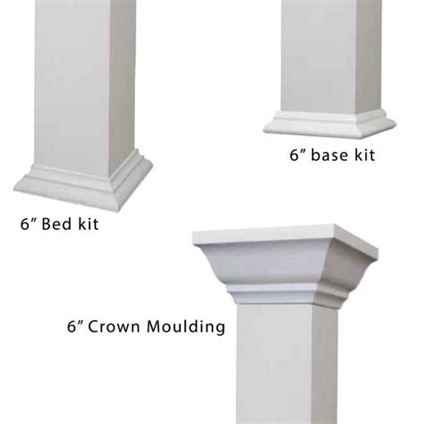 Azek Pvc Column Wrap Trim Kits Pro Deck Supply Store