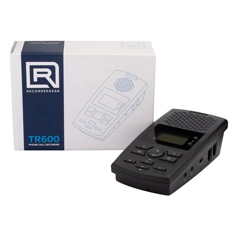 Buy RecorderGear TR600 Landline Phone Call Recorder for Analog/IP ...