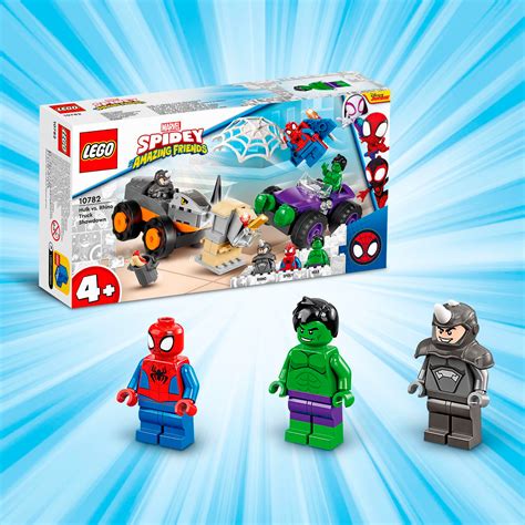 Best Buy Lego Marvel Spidey And His Amazing Friends Hulk Vs Rhino