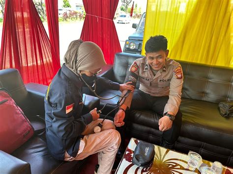 Tim Dokkes Polres Kubu Raya Cek Kesehatan Personel Ops Liong Kapuas