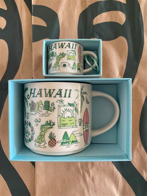 Starbucks Been There Series Hawaii Mug And Ornament Bundle Of Etsy