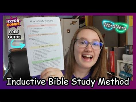 The Inductive Bible Study Method How To Study The Bible In Depth