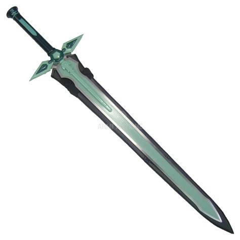 Spada Dark Repulser Di Kirito Verde Acqua Zs Generico Cosplay