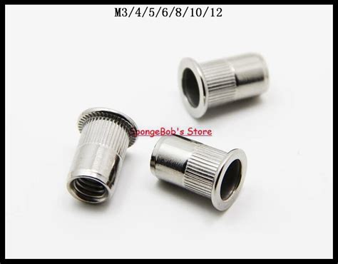 Metric Stainless Steel Blind Insert Rivet Nut Rivnut M3 M4 M5 M6 M8 M10