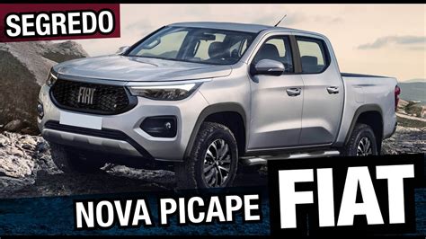 Nova Picape Fiat Vem A Pra Concorrer Hilux Frontier S E Outras