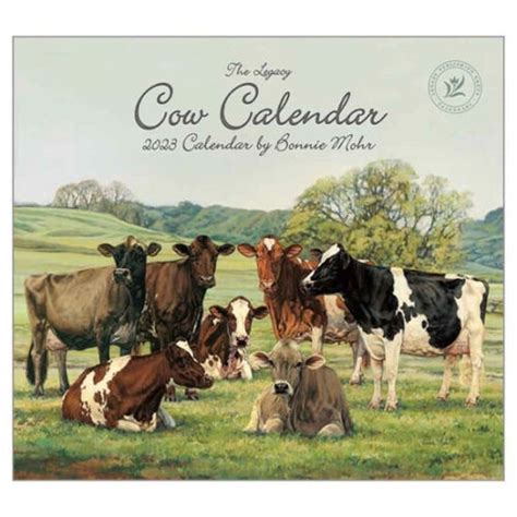 Legacy 2023 Cow Wall Calendar - Etsy