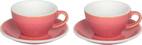 Loveramics Egg Cappuccinokop Met Schotel Set Van Ml Berry