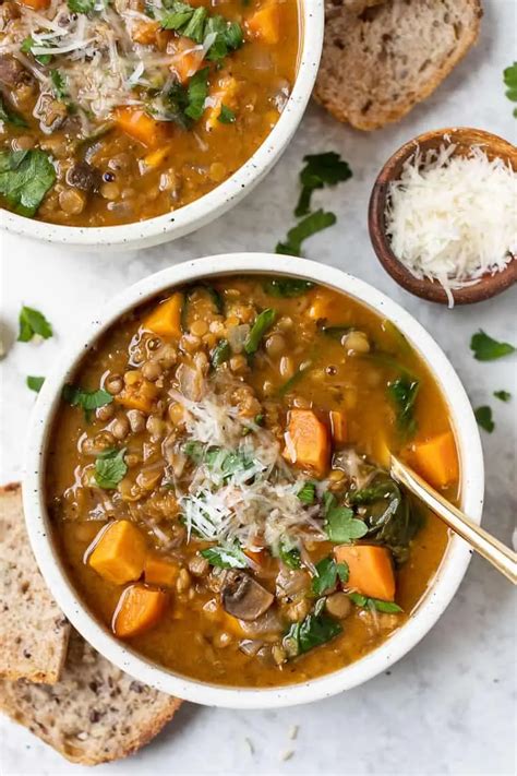 Sweet Potato Lentil Soup Recipe Easy And Healthy Simply Quinoa