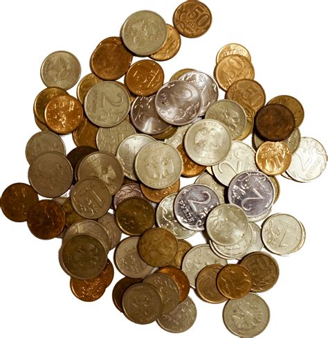 Collection of Coins PNG. | PlusPNG