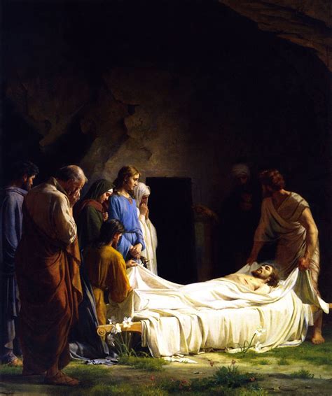 Holy Week In Art The Burial Of Jesus — Ray Downing