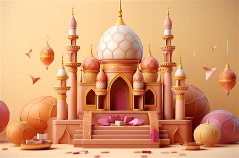 Premium Photo 3d Banner Representation