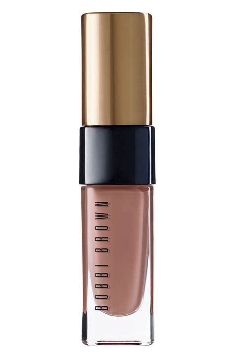 Жидкая помада для губ Luxe High Shine оттенок Barely Nude BOBBI BROWN