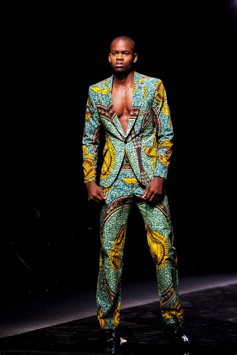 MBFWA Mens Print Suit African Men Fashion Hipster Mens Fashion