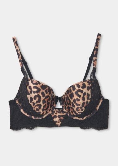 Brown Leopard Print Co Ord Bra Matalan