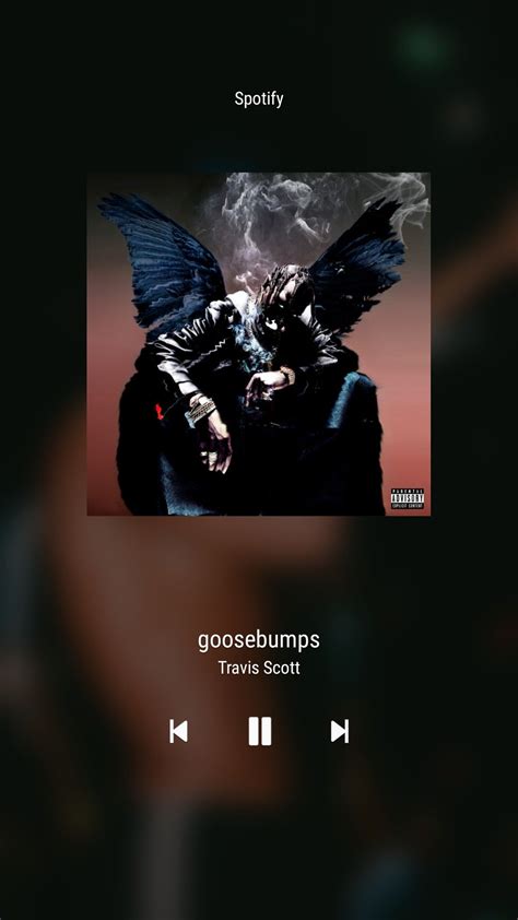 Goosebumps Travis Scott Spotify Rapper Music Movie Posters Movies