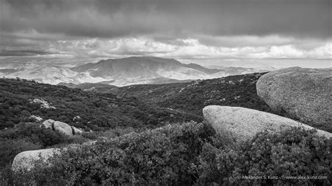 Cloud Topped Granite Mountain Alexander S Kunz Photography