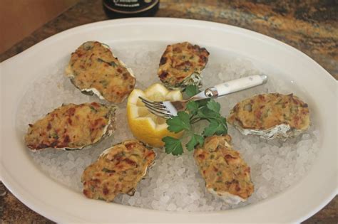 The Grub Files Cooking With Camissonia Oysters Bienville