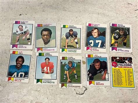 VINTAGE TOPPS FOOTBALL CARDS Isabell Auction