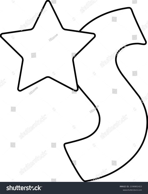 Cartoon Alphabet Poster Vector Illustration Educational Stock Vector