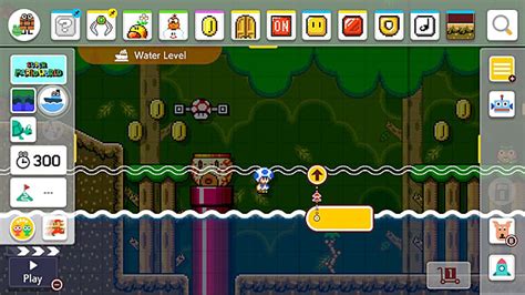 Super Mario Maker 2 Cómo Hacer Que El Agua O Lava Suba Y Baje The