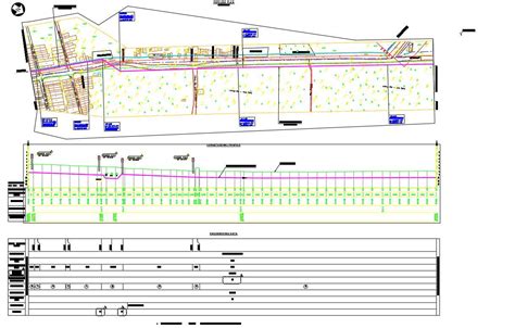 Autocad 2d Design Of Pipeline System Plan Cad File Dwg File Cadbull