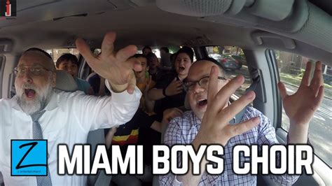 Yerachmiel Begun And The Miami Boys Choir Carpool Karaoke Jewish Insights