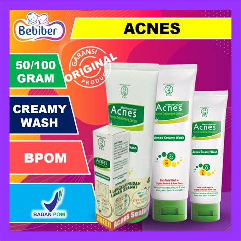 Jual Acnes Creamy Wash Series Sabun Wajah Sabun Jerawat Facial