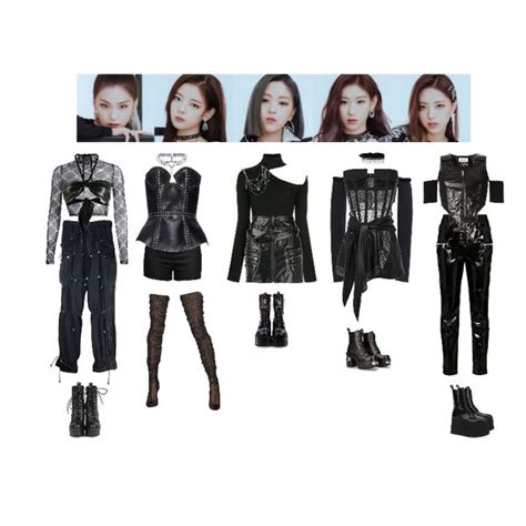 Fashion Set ITZY WANNABE Created Via Kpop Fashion Outfits Stage