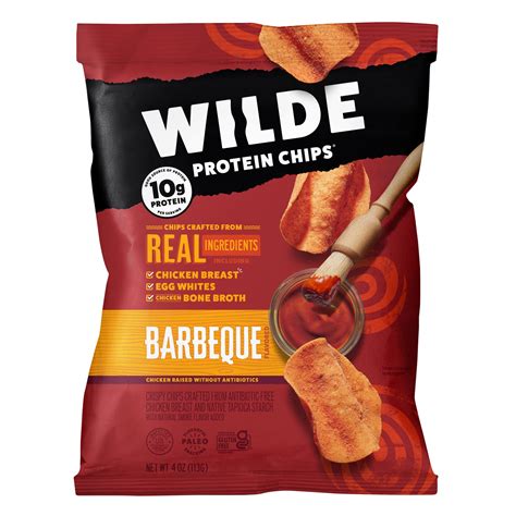 WILDE Protein Chips Barbeque 4.0oz - Walmart.com