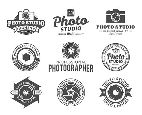 Plantillas De Logotipos De Fotograf A Logotipo De Estudio Fotogr Fico