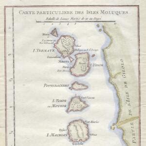 Carte Particuliere Des Isles Moluques Digital Historical Maps Of