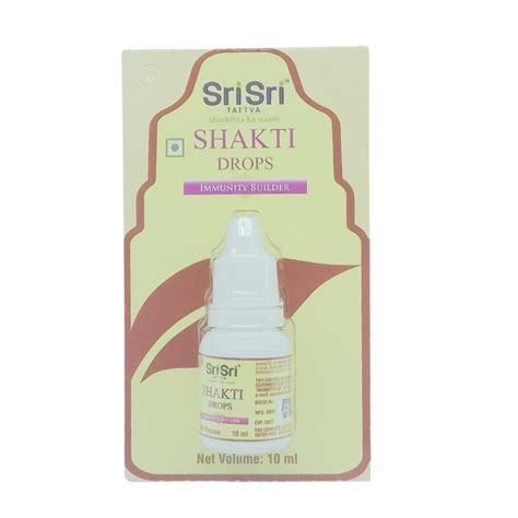 Shakti Drops 10ml Sri Sri Tattva Ayurcentral Online