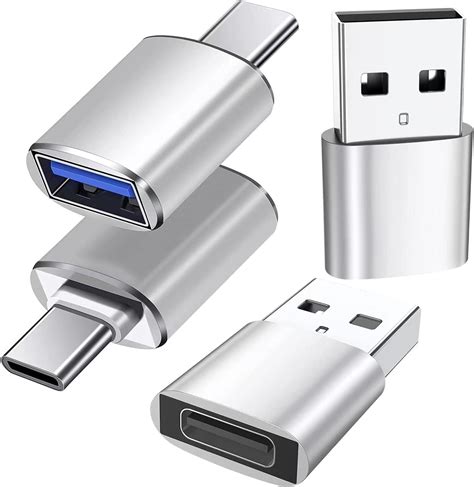 Amazon 4 Pack USB C To USB Adapter Type C To USB Adapter 3 0