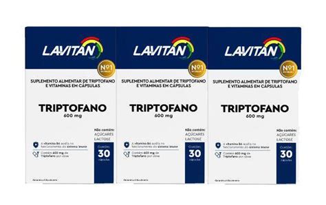 Kit X Suplemento Lavitan Triptofano C Psulas Cimed