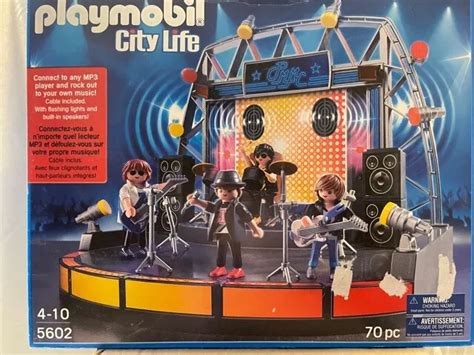 PLAYMOBIL CITY LIFE Pop Star Stage 5602 EUR 137 25 PicClick FR