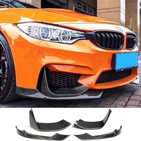 Amazon JC SPORTLINE Carbon Fiber Front Splitters For BMW BMW F80