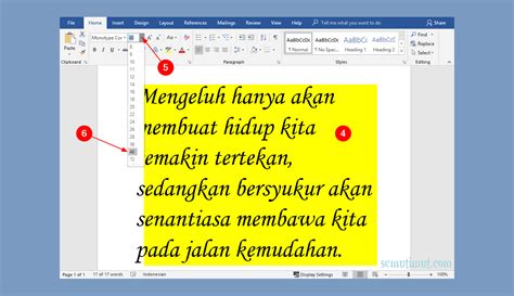 Cara Membuat Tulisan Di Atas Gambar Microsoft Word Lengkap Semutimut