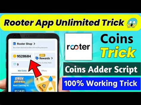 Rooter Coins Trick Rooter App Se Paisa Kaisa Kamaya Rooter Coins