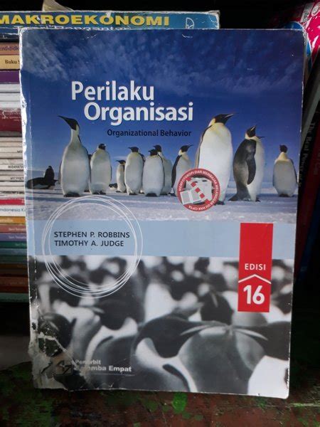 Jual BUKU PERILAKU ORGANISASI ORGANIZATIONAL BEHAVIOR EDISI 16 Di Lapak