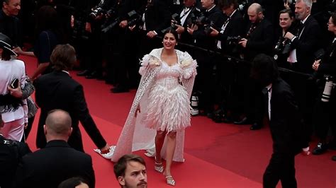 After Cannes Debut Sapna Choudhary Walks Red Carpet Again In Short