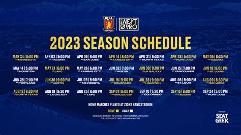 Real Monarchs Unveil 2023 MLS NEXT Pro Season Schedule Real Salt Lake