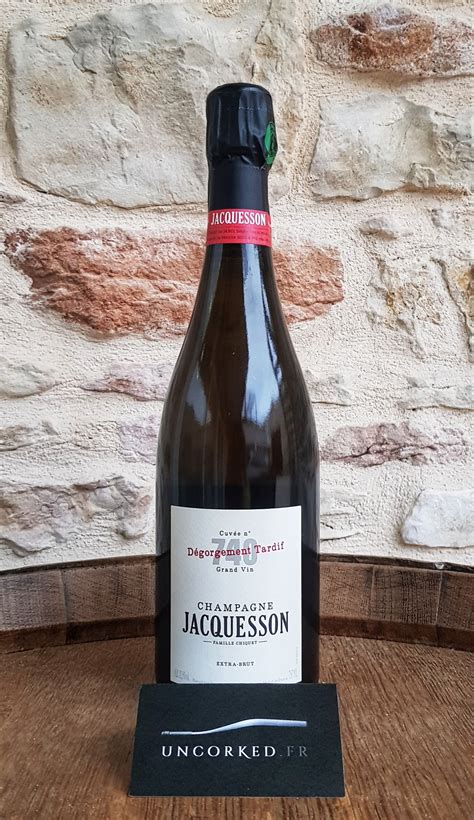 Champagne Jacquesson Cuvée n 740 Dégorgement Tardif Extra Brut