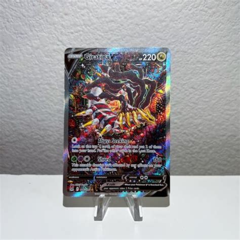 Pokemon TCG Giratina V Full Alternate Alt Art 186 196 Lost Origin NM