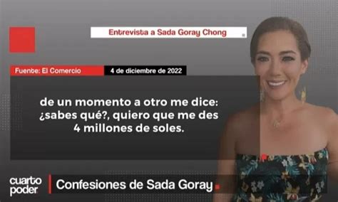 Las Confesiones De Sada Goray Su Constructora Habr A Sido Beneficada