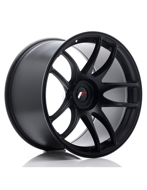 JR Wheels JR38 19x8 5 ET35 45 5H BLANK Matt Black