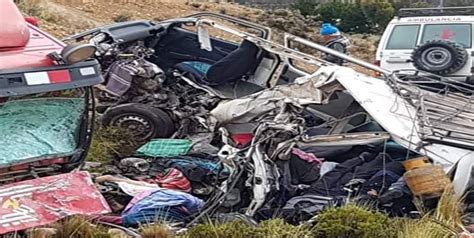 Al Menos 13 Muertos Y 3 Heridos Deja Accidente Vial En Bolivia