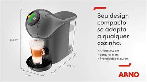 Cafeteira Expresso Arno Dolce Gusto Genio Ponto